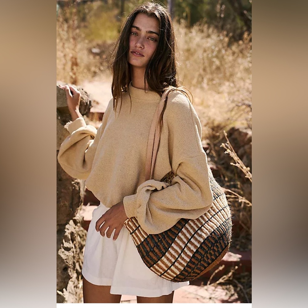 Free People Beach Happy Pullover